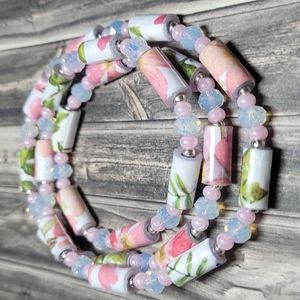 Handmade Multi Wrap Bracelet/Necklace